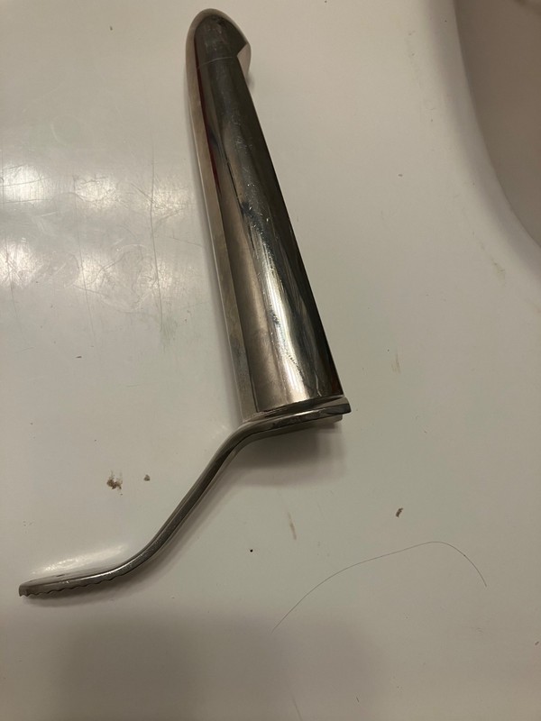 VINTAGE BRINCKERHOFF (?) MEDICAL RECTAL ANAL SPECULUM VERY NICE COLLECTIBLE gallery