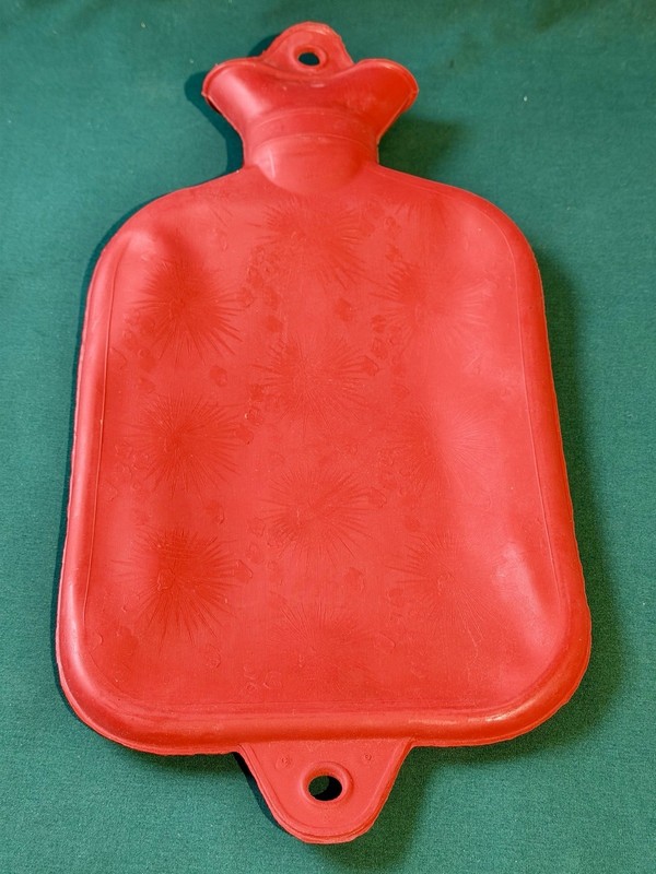 B.F. Goodrich Hot Water Bottle Original Box & Book Sunburst 60s Vtg Enema Douche gallery