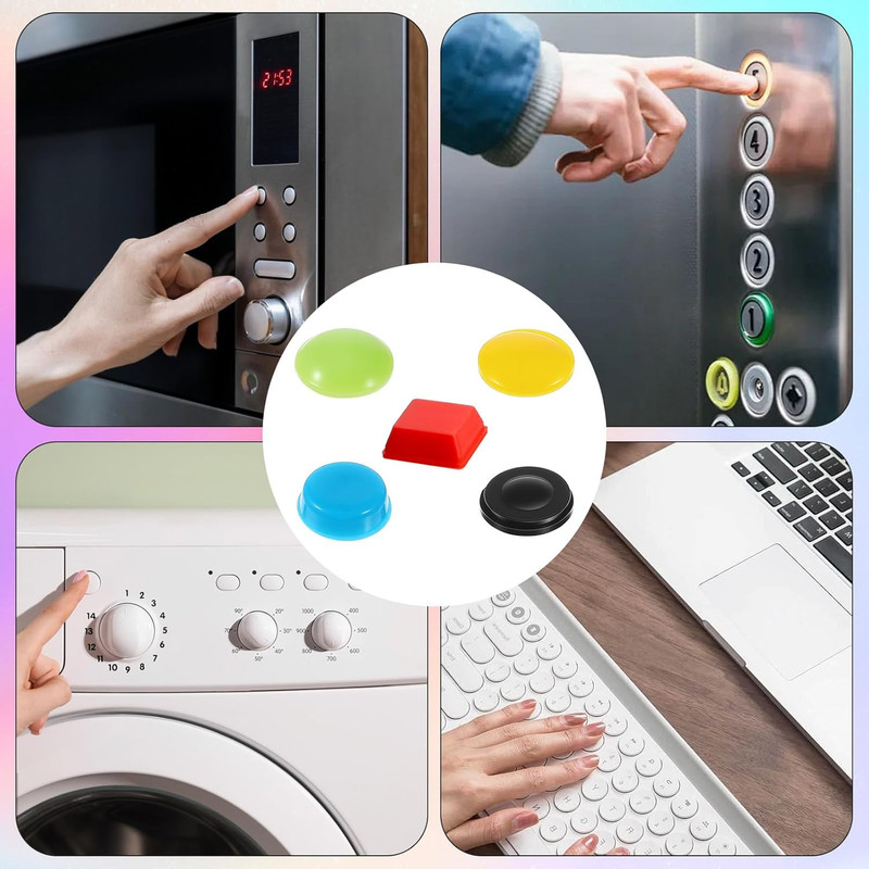 250PCS Bump Dots for Visually Impaired Bump Dots Silicone Braille Stickers Assor gallery
