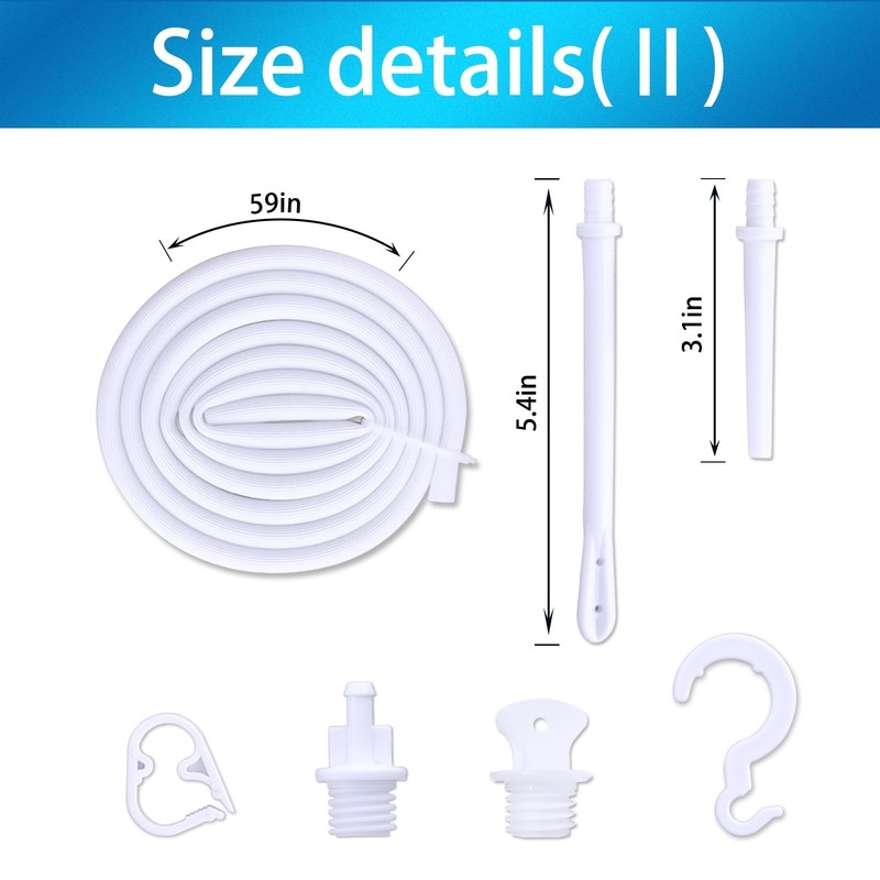 Coffee Enema Bag Kit, Douche Combination Kit for Men and Women 2L, Blue gallery