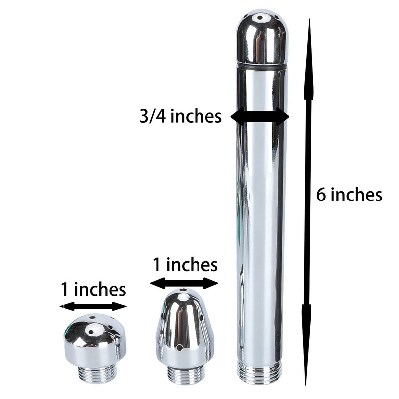Nozzle Shower 3 Heads Metal Cleaner & 20 inches Silicone Silver, Black, White gallery