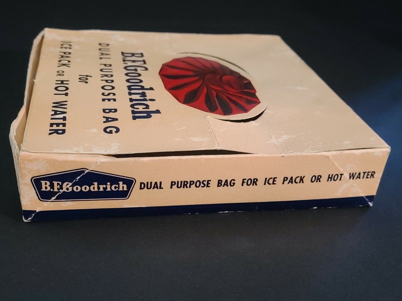 Vintage B.F. Goodrich Dual Purpose Bag Ice Or Hot Water Pack In Original Box gallery