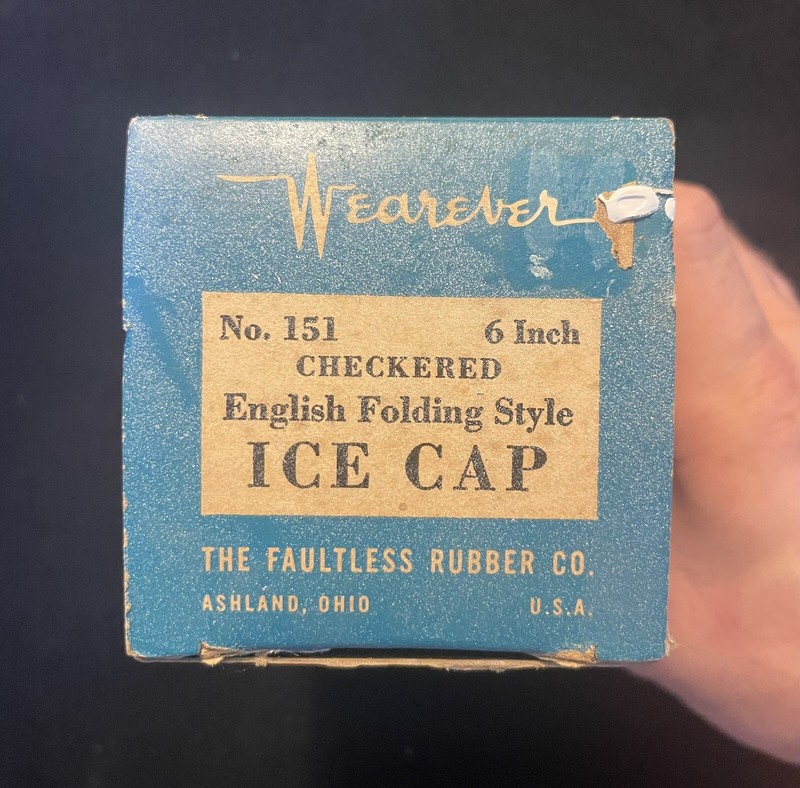 Wearever Ice Cap English Folding Style #153 11" Inch Original Box Vintage gallery