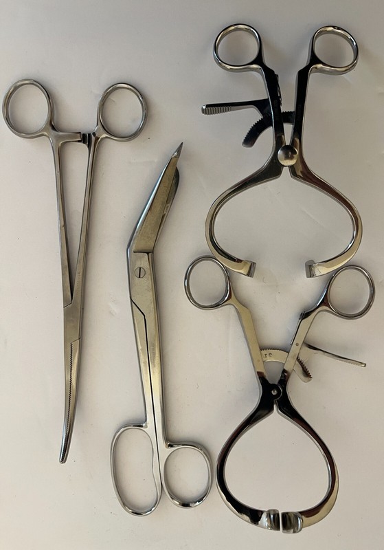 4 Assorted Medical Tools