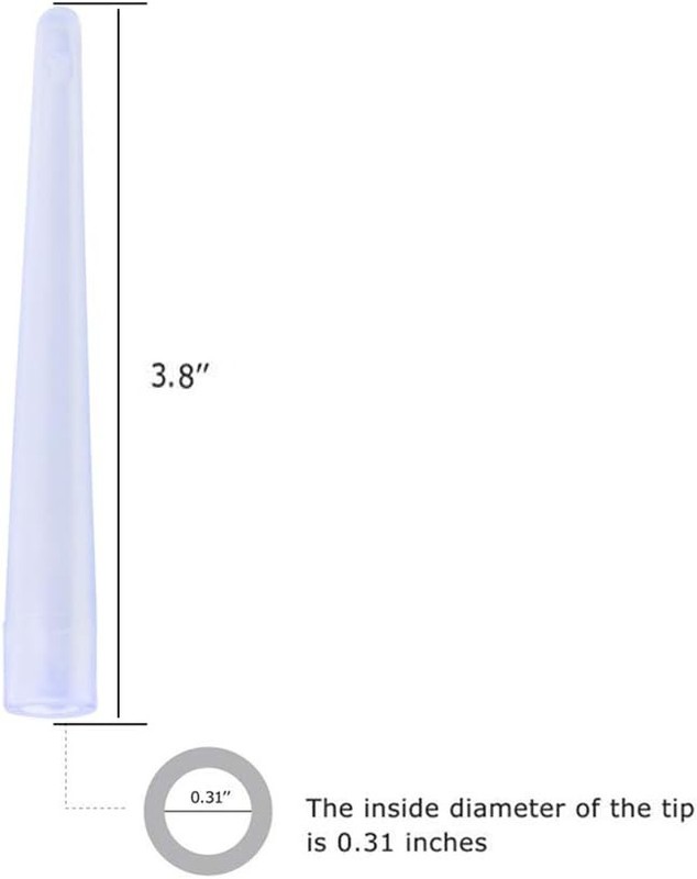 Enema-Bag/Bucket Kit Replacement Part, Silicone Enema Hose 6.5ft, White gallery