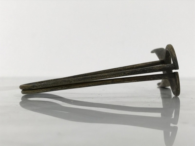 Antique Japanese Brass Throat Speculum Tool Manual ENT Medical Equipment JK920 gallery