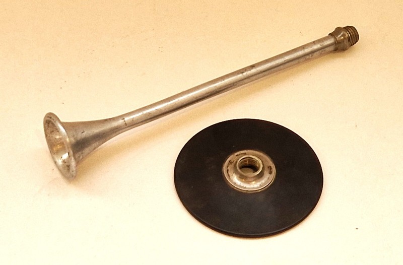 A French Aluminum and ebonite heart stethoscope, circa 1920 gallery