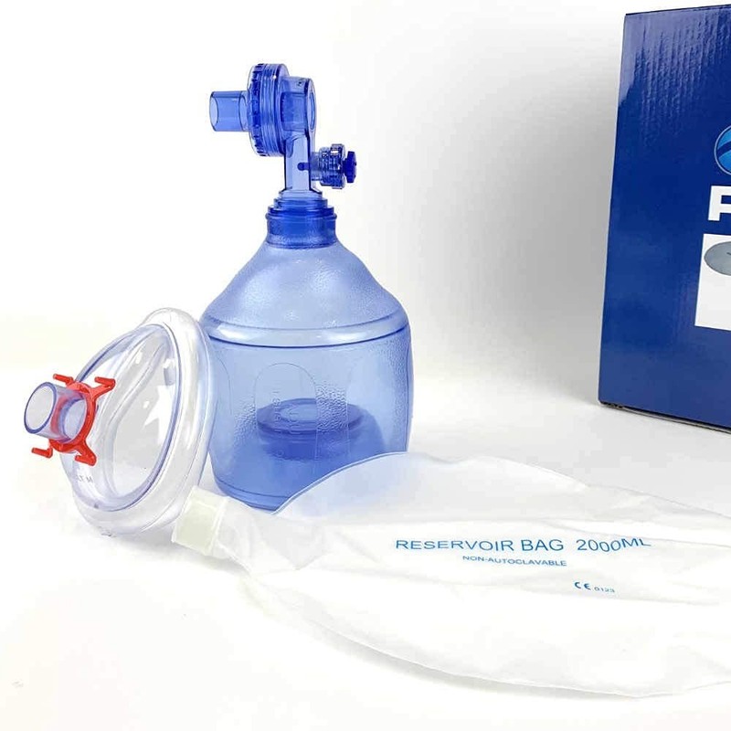 WNL Products 5000BVM Practi-Mask BVM CPR Training Includes 4 Adult/Child gallery