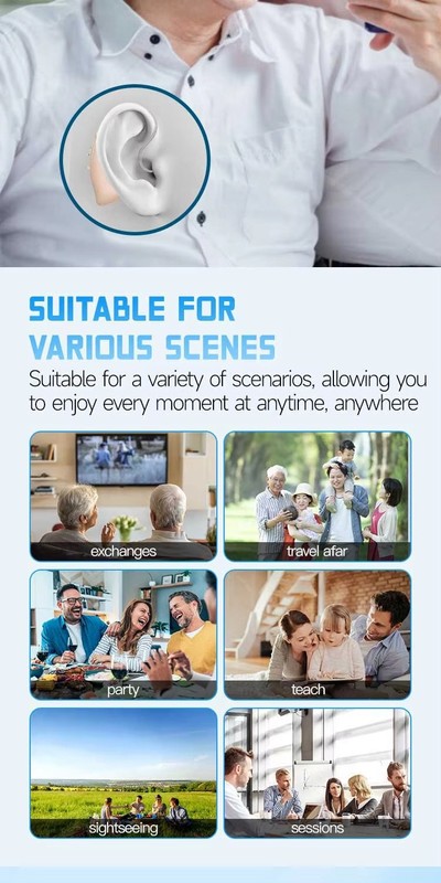 Hearing Aids for Seniors, 16 Channels Hearing Aids with Noise Cancellation, Real gallery