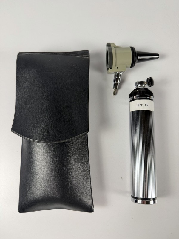 Vintage Gowllands Ophthalmoscope Otoscope England Diagnostic Medical Instrument