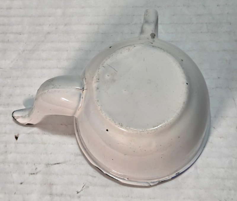 Vintage Enamel ~ Medical Feeding / Drinking ~ Invalid Cup ~ Infant Feeder gallery