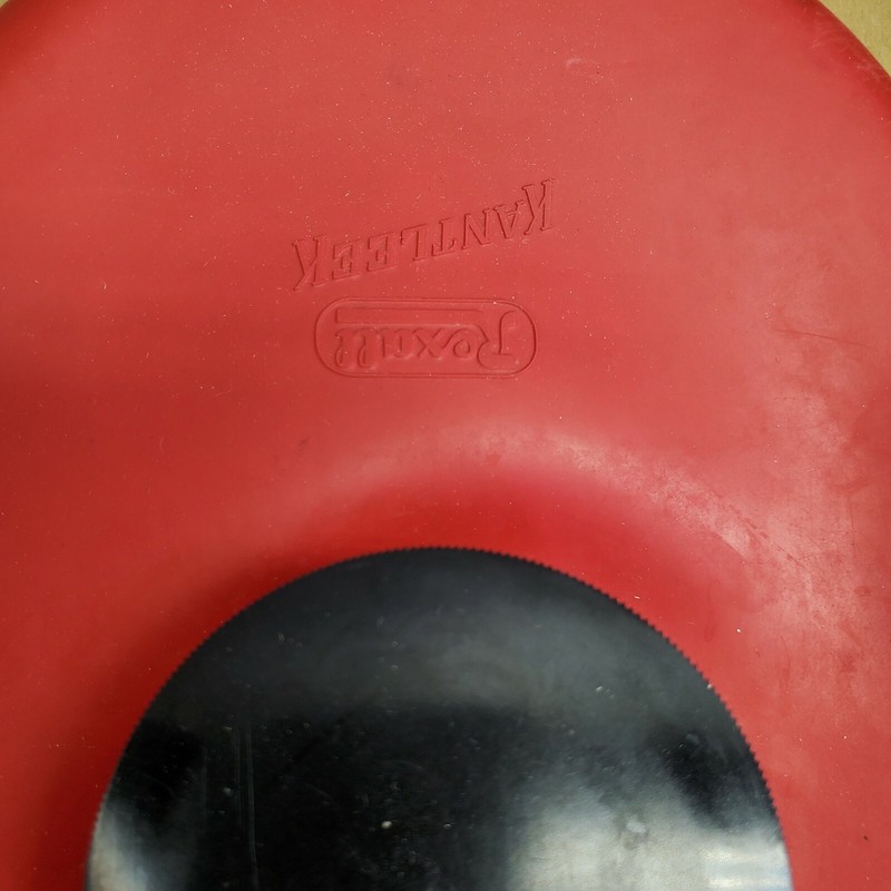 Vintage Rexall KANTLEEK Red Ice Cap Water Bottle Original Box United Drug Co. gallery