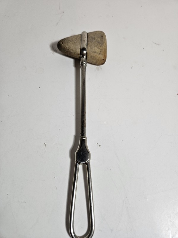 Vintage Medical Reflex Hammer, Approximately 8″