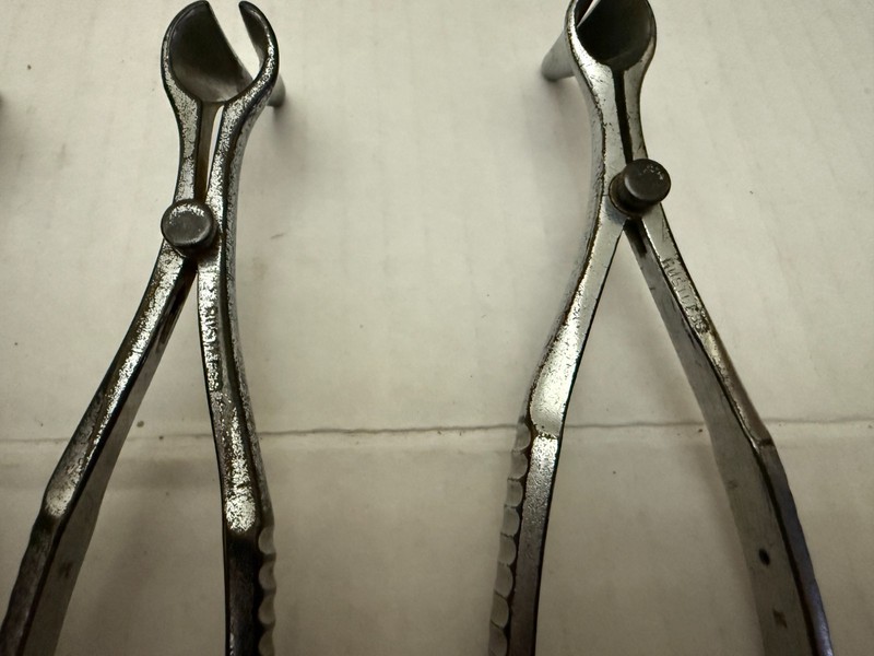 Vintage Surgeon's bulk Lot of 21 Nasal Speculums ENT Doctor gallery