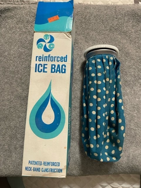 Vintage Reinforced Ice Bag Textile Rubber Company