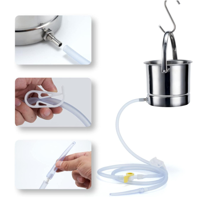 Coffee Enema Bucket Kit, Enema Kit for Colon Cleansing Bucket, Home Colonic Kit gallery