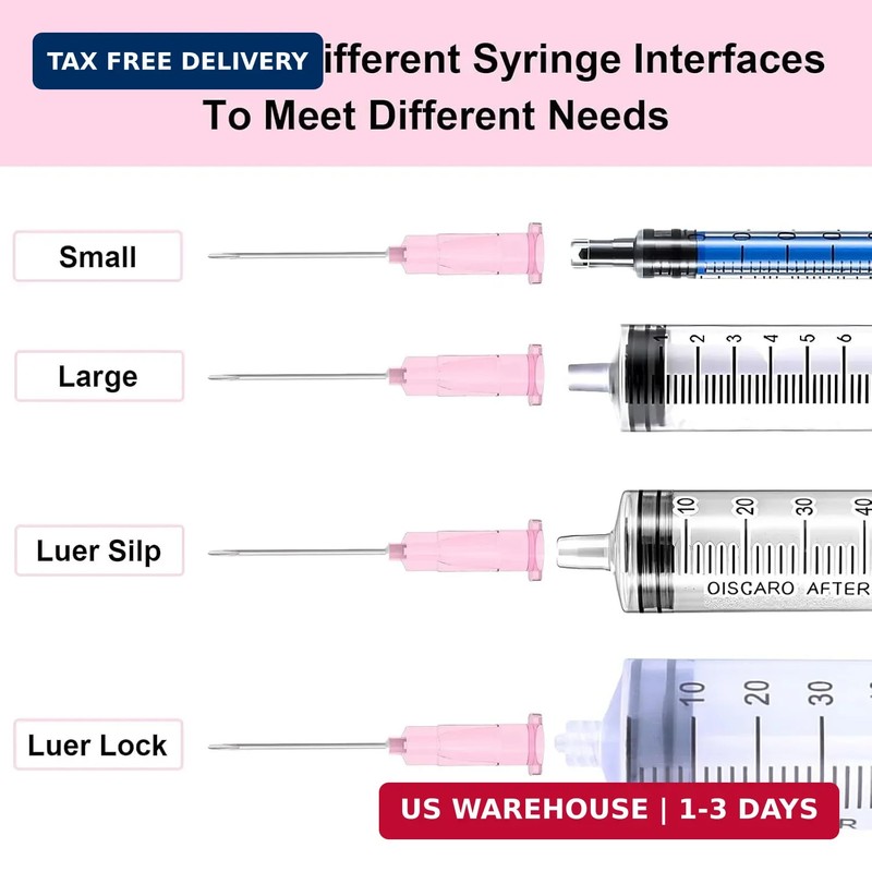18 Gauge 1.5 Inch Needle, Individually Wrapped, 100 PCS Luer Lock Needles Indust gallery