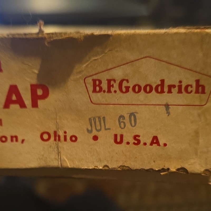 B.F. Goodrich Oval Ice Cap with Box & Instructions, Dated July 1960 gallery