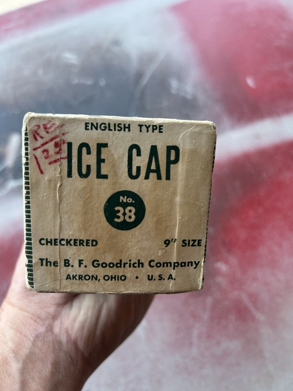 1960s New In Box Vintage BF Goodrich Ice Cap Medical Supplies mid century decor gallery