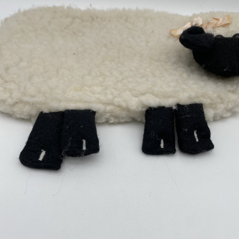 Vintage Fleecy Friend by Avon Sheep Cover Hot Water Bottle With Plug Stopper gallery