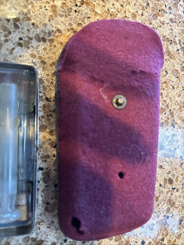 Antique Becton Dickinson 1897 Luer Patent Etched Glass Syringe / 1901 Metal Case gallery