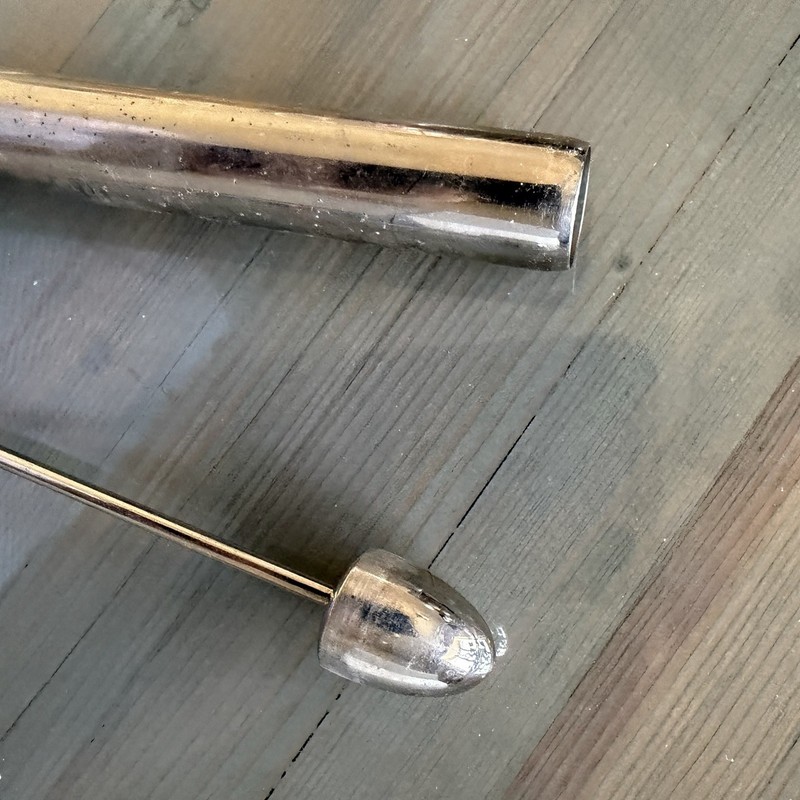 Vtg Medical Proctoscope Sigmoidoscope Speculum Tool Steampunk Oddity 11" gallery