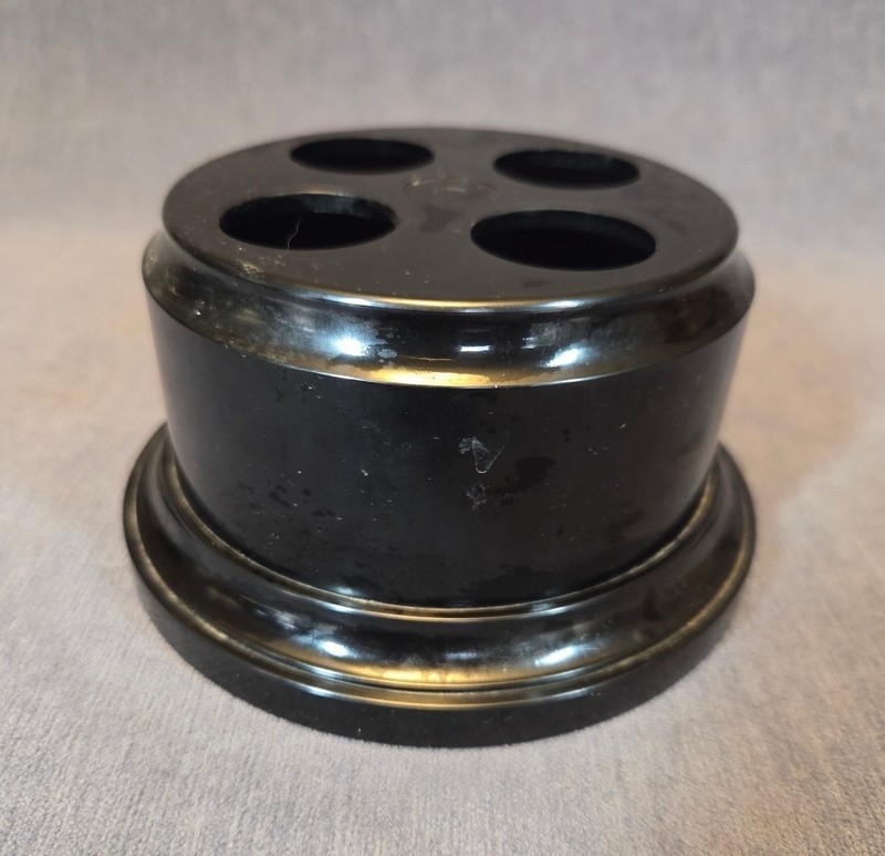 Antique Devilbiss Medicine Dentist Atomizer Set with Bakelite Holder gallery