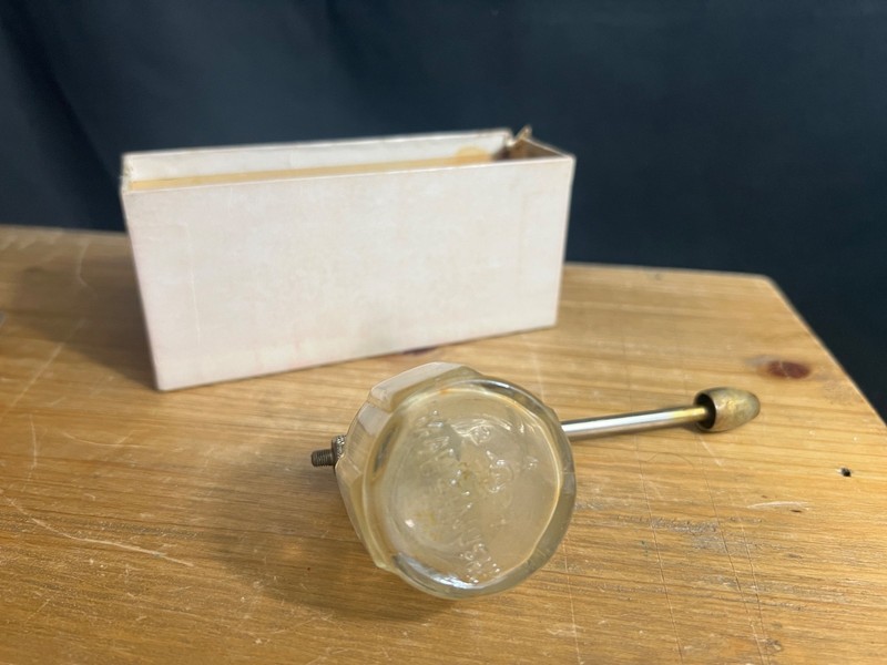 VINTAGE ANTIQUE PERFUME? Atomizer WITH UNATTACHED BULB AS SHOWN UNBRANDED? BOX gallery