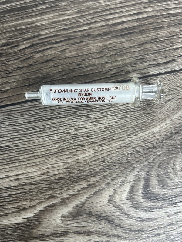 Vintage Glass Syringe Lot – 2cc 20cc 50cc – ACE BD Tomac – USA Made gallery