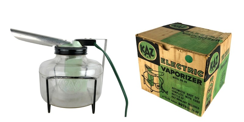 Vintage KAZ Electric Vaporizer Model 95 with Original Box