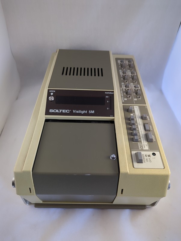 Vintage Soltec Corporation Visilight 5M Electrocardiograph Machine Untested