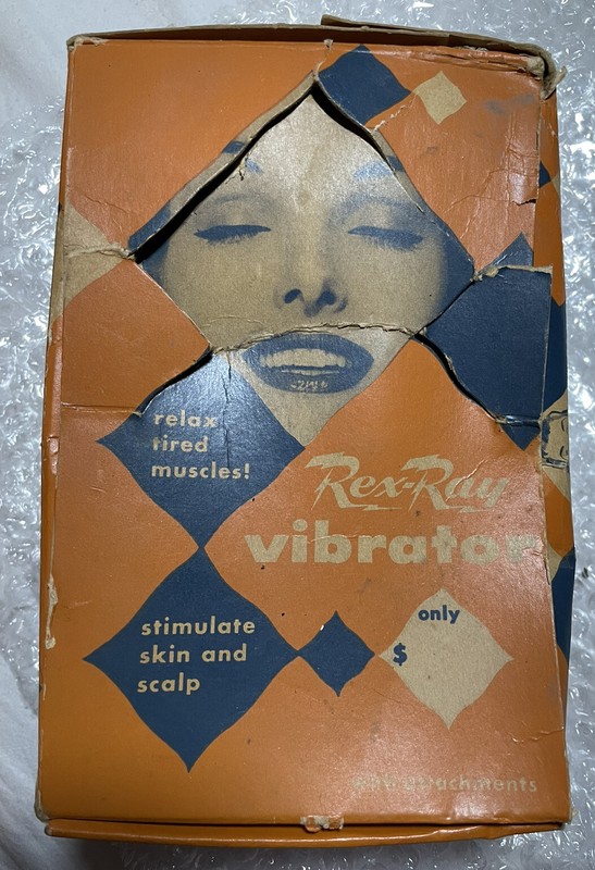 1950s Electric Rex Ray Personal Massager Vintage WORKS Intimate Novelty Oddities