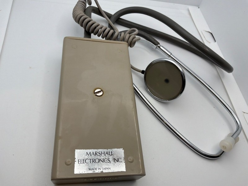 Vintage Marshall Electronics Model No 30 Audio Listening Device Japan Untested gallery