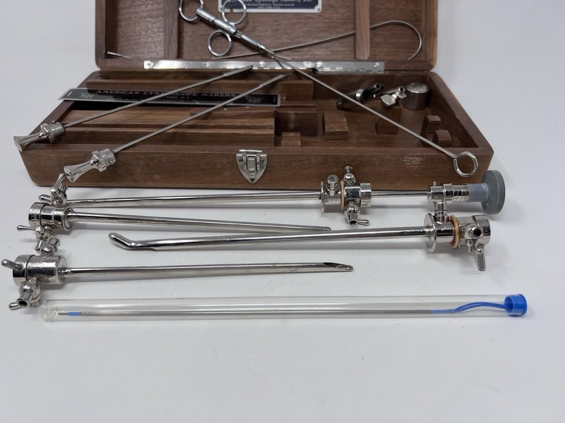 American Cystoscope Makers / McCarthy Fiber Optic Pan-Endoscope Urology Medical gallery
