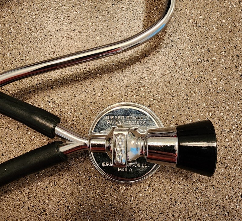 Rieger Bowles Stethoscope Vintage G.P. Pilling & Son Co. Pat. gallery