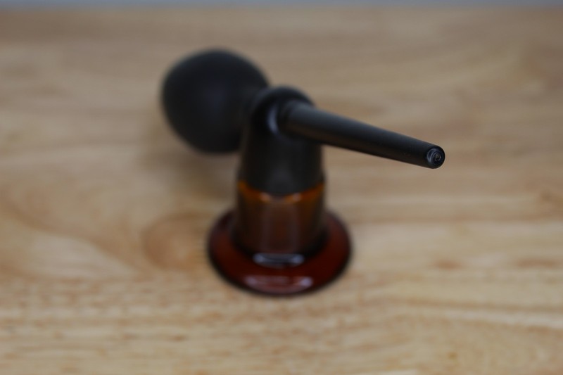 Vintage DeVilbiss ENT Atomizer – Amber Glass Bottle – Medical / Apothecary gallery