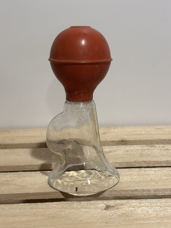 Vintage B. F. Goodrich Koroseal Breast Pump, Glass Breast Pump gallery