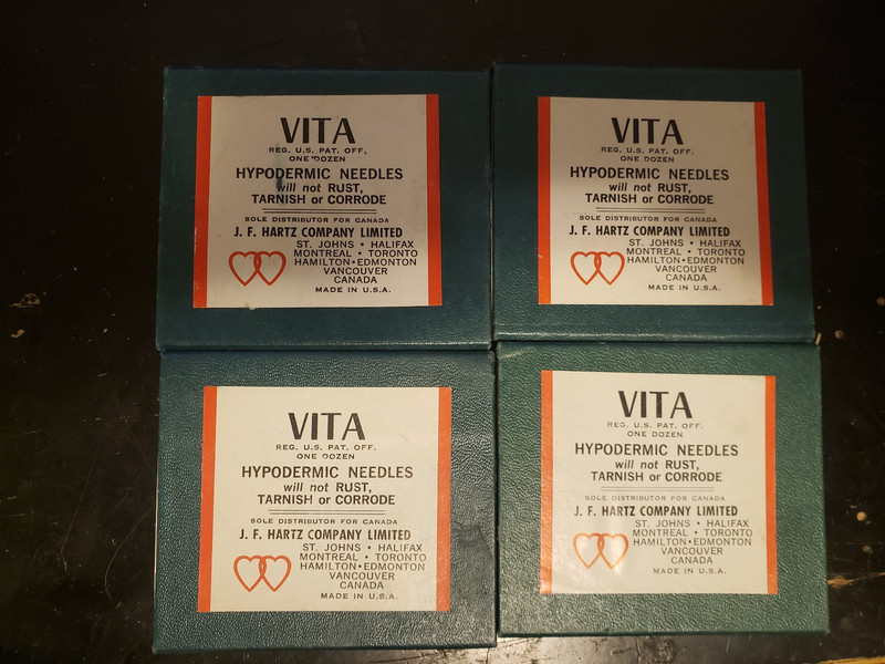 VITA Stainless Hypodermic Needles 13, 15, 16 and 23 guage