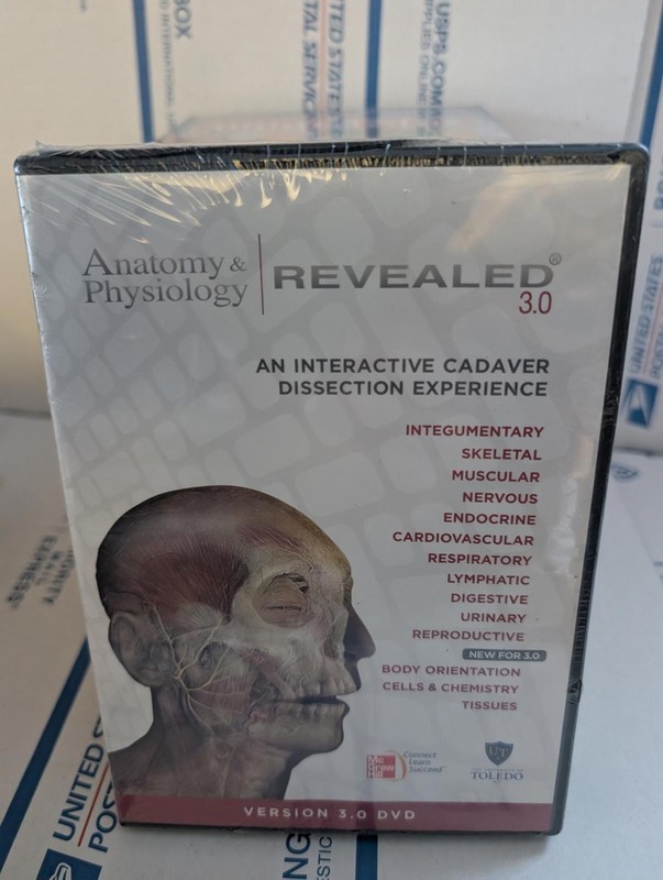 Anatomy & Physiology Revealed 3.0 DVD sealed new #200
