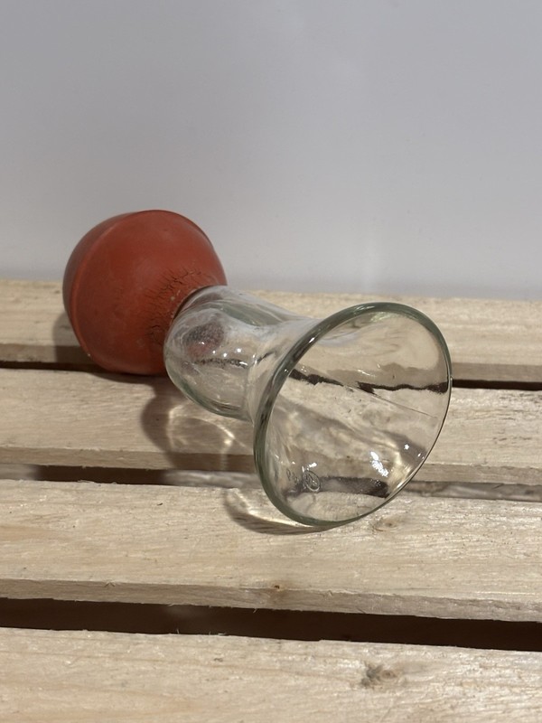 Vintage B. F. Goodrich Koroseal Breast Pump, Glass Breast Pump gallery