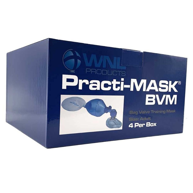 WNL Products 5000BVM Practi-Mask BVM CPR Training Includes 4 Adult/Child gallery