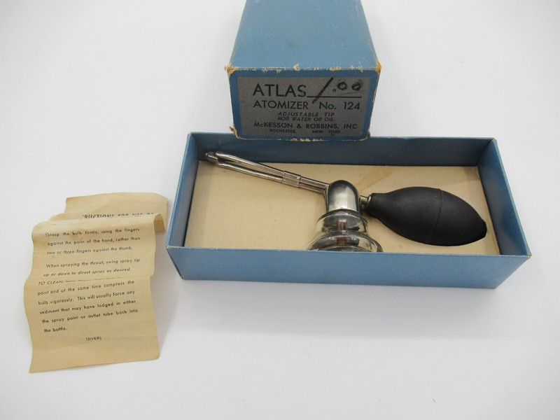 Vintage Atlas Nose & Throat Atomizer No. 124 “Look”