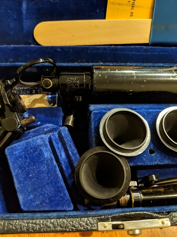 Vintage Bausch & Lomb Otoscope Dr. Eye & Ear Scope Tool with Case Medical gallery