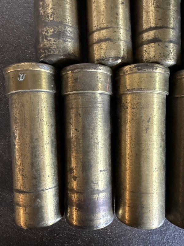 Lot of 12 Vintage Brass Centrifuge Rotor Tubes Medical gallery