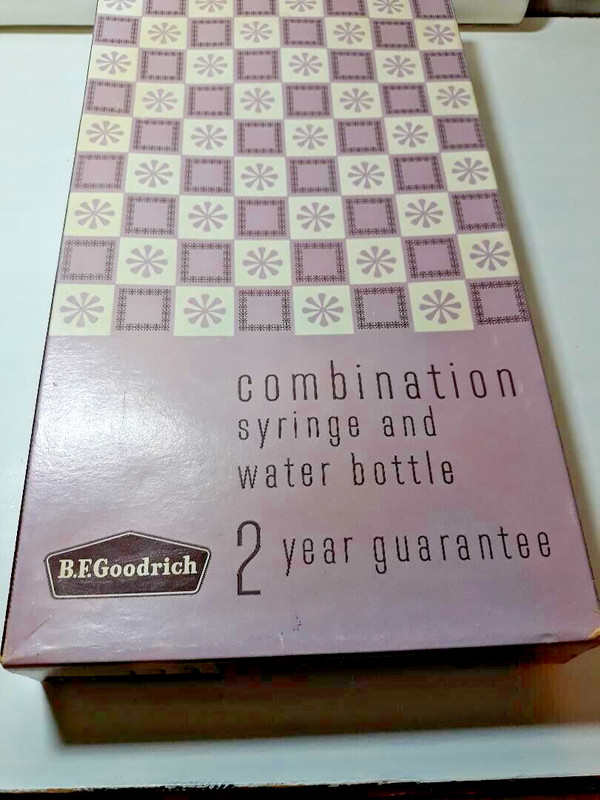 VTG BF Goodrich Combination Fountain Syringe Hot Water Bottle Enema Douche 25-C gallery