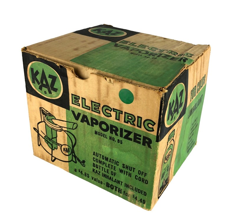 Vintage KAZ Electric Vaporizer Model 95 with Original Box gallery