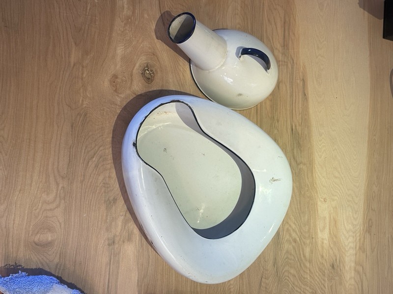 Cesco Old Bed Pan And Urinal Vintage Hospital Products