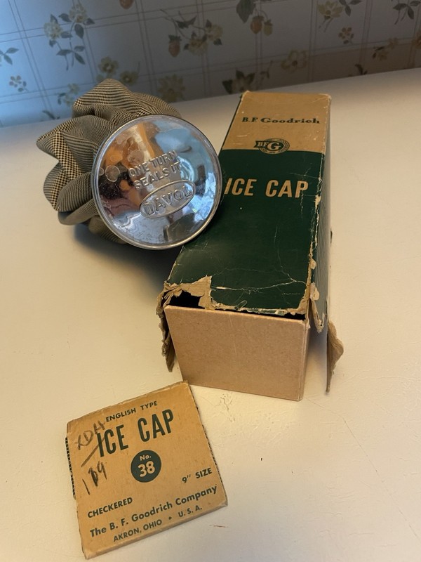 Vintage B.F. GOODRICH ICE CAP (Ice Bag) No. 38