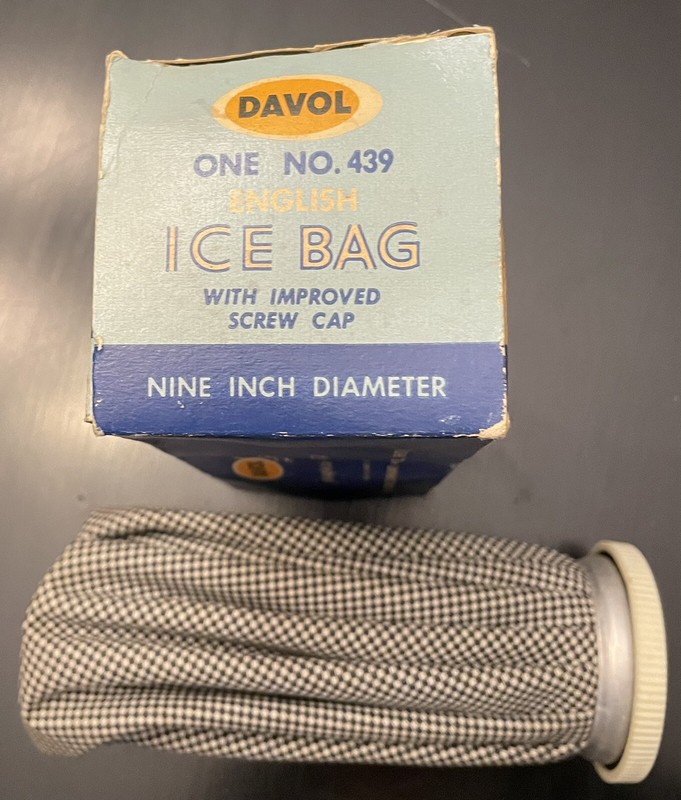 Vintage Davol English Ice Bag #439 9 inch Wide gallery