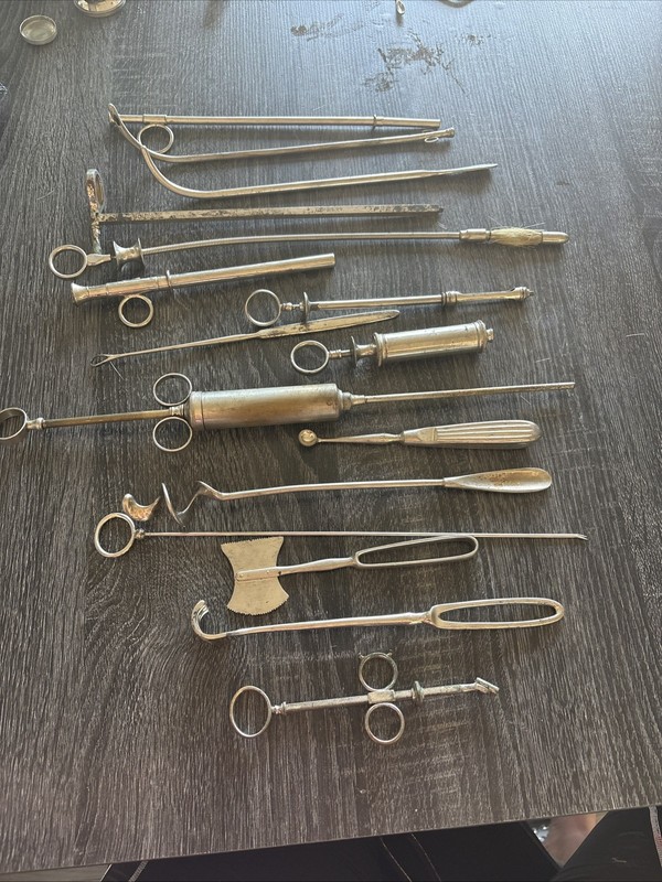 Vintage Medical Surgical and Specialty Instrument Large Lot 16Parts